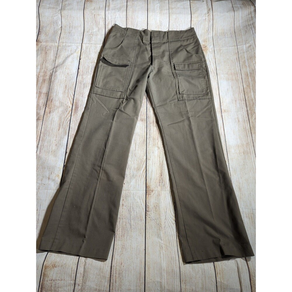 Escape From the Ordinary Ranch Pants Norm Thompson Vtg Mens Khakis 34 X 32 Brown